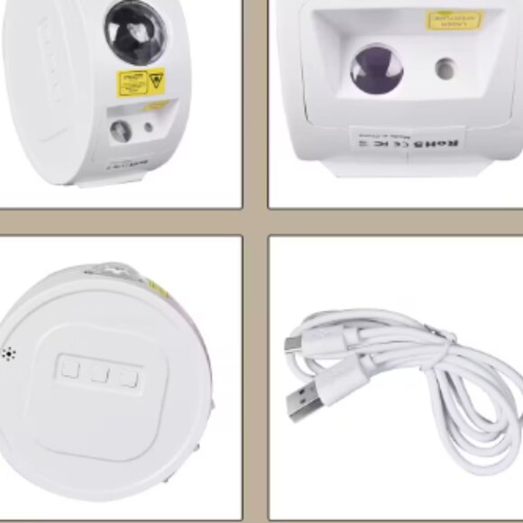 LED Laser Star Projector (2000mAh) - Picture 10 of 10